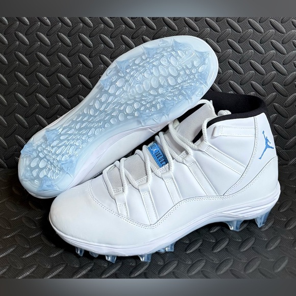 Air Jordan 11 Retro Mid TD Football Cleats Legend Blue Mens‎ Size 12 - Picture 1 of 7